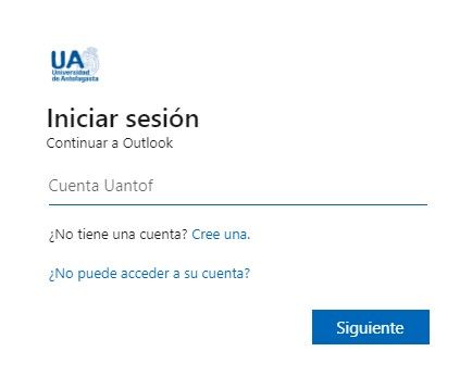 ingreso correo institucional Uantof