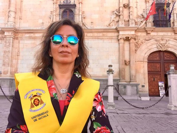 Doctorado en universidad de alcal de españa, por alumna UACh