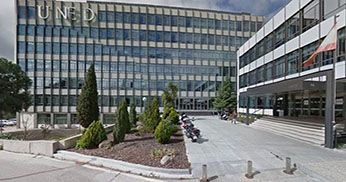 edificio universidad uned españa